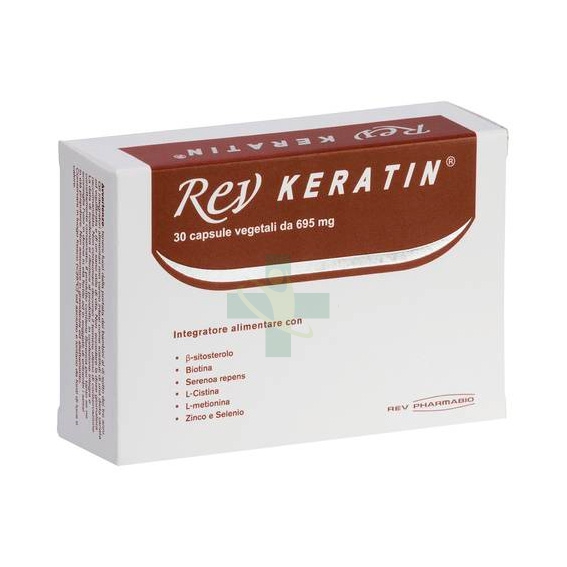Pharmabio Linea Anticaduta Capelli Rev Keratin Integratore Alimentare 30 Capsule