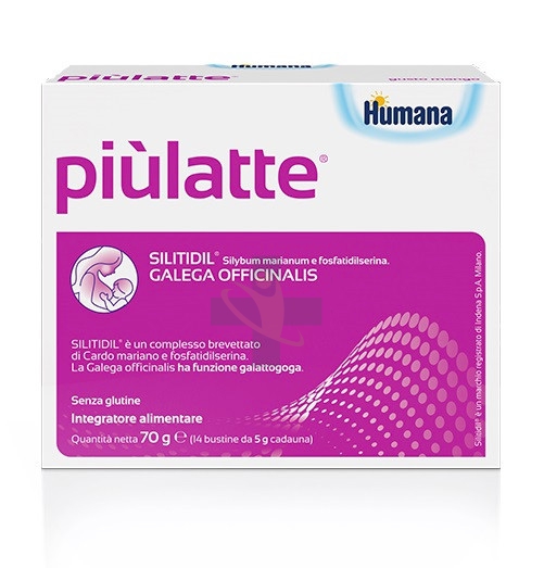 Humana Linea Gravidanza e Allattamento Pi Latte Integratore 14 Buste