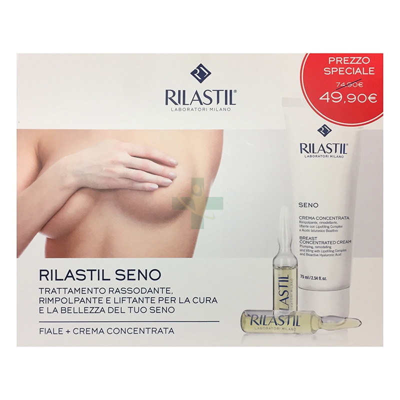 Rilastil Linea Seno Crema Concentrata Rassodante Tonificante + Fiale Rassodanti