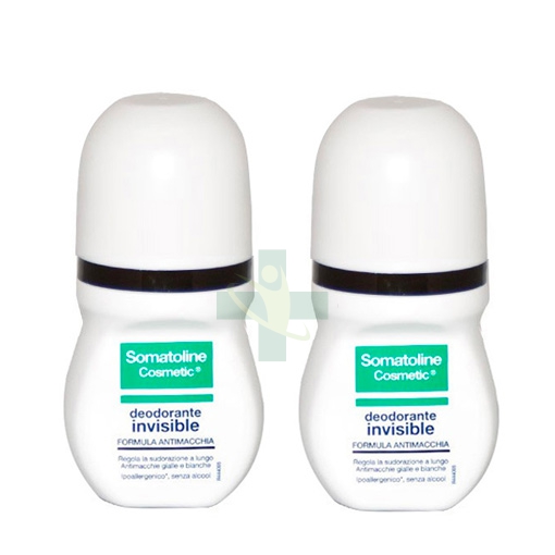 Somatoline Cosmetic Linea Corpo Deodorante Invisibile Roll-on 2x50 ml