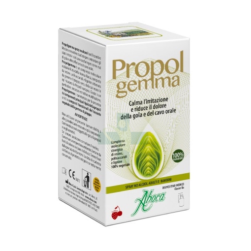 Aboca Linea Dispositivi Medici Cavo Orale Propolgemma Spray No Alcool 30 ml