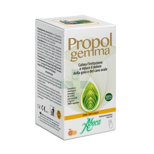 Aboca Linea Dispositivi Medici Cavo Orale Propolgemma Spray Forte 30 ml