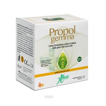 Aboca Linea Dispositivi Medici Cavo Orale Propolgemma Adulti 20 Compresse Oros