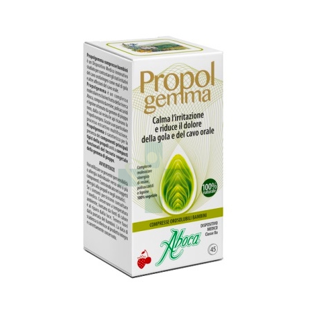 Aboca Linea Dispositivi Medici Cavo Orale Propolgemma Bambini 45 Compresse Oros