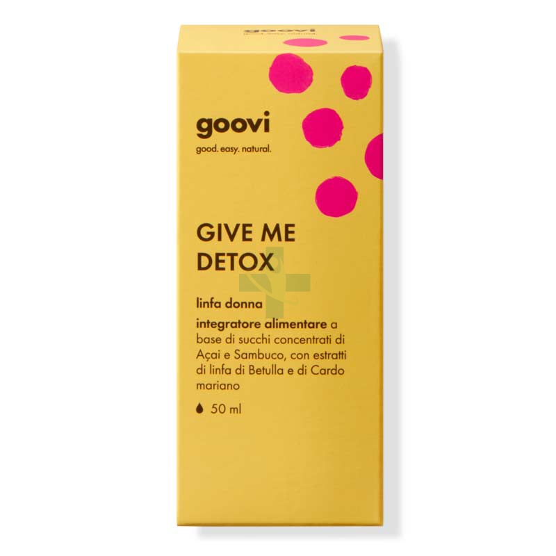 Goovi Linea Drenante e Depurativa Linfa Donna Integratore Alimentare 50 ml