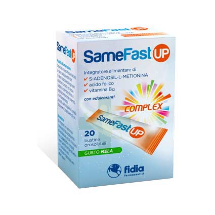 Fidia Linea Benessere Energia SameFast Up Complex Integratore 20 Buste Oro