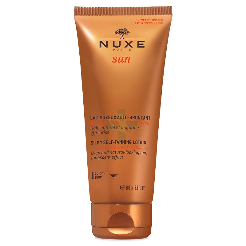 Nuxe Sun Linea Solare Lait Soyeux Latte Setoso Autoabbronzante Corpo 100 ml