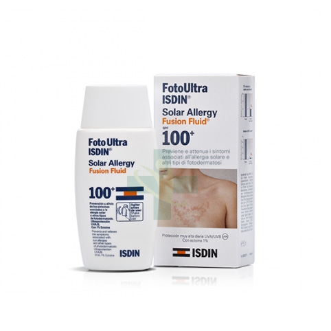 ISDIN Linea Solare SPF100+ Foto Ultra Solar Allergy Fusion Fluid 50 ml
