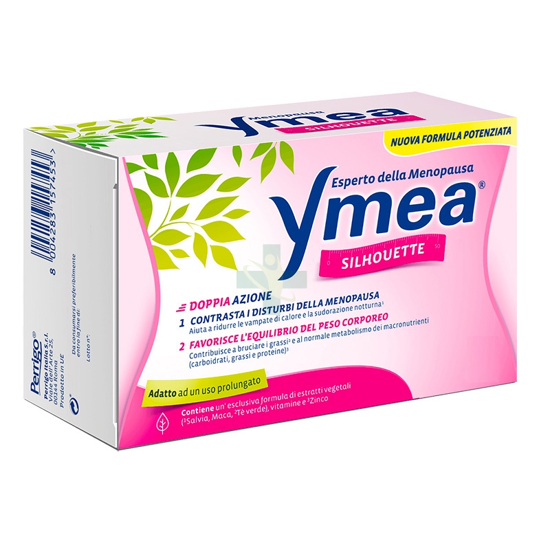 Perrigo Linea Menopausa Ymea Silohuette Int Alim 128 Cps scad. 09/2023