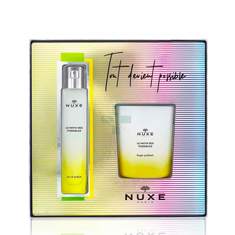 Nuxe Linea Le Matin Des Possibles Cofanetto Eau de Parfum Donna + Candela