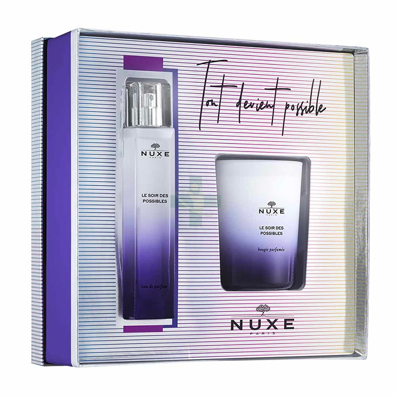 Nuxe Linea Le Soir Des Possibles Cofanetto Eau de Parfum Donna + Candela