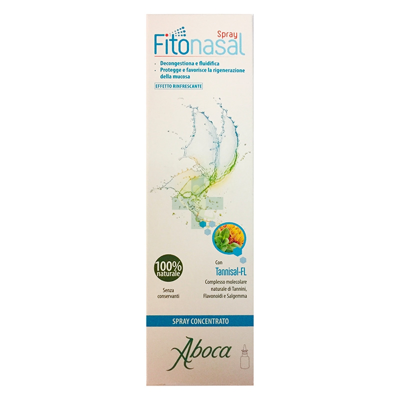 Aboca Linea Dispositivi Medici Fitonasal Spray Concentrato Nebulizzatore 30 ml