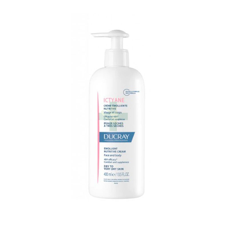 Ducray Linea Ictyane Crema Emolliente Nutritiva 400 ml