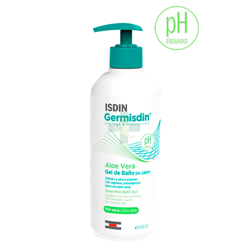 ISDIN Linea Germisdin Gel da Bagno Aloe Vera 500 ml