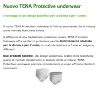 Tena Linea Lady Incontinenza Pannolone Assorbente Maxi 12 Pannoloni